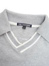 Load image into Gallery viewer, 90&#39;S &quot;NICOLE FARHI&quot; CROSSOVER NECK POLO SHIRT
