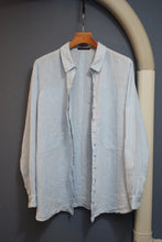 画像をギャラリービューアに読み込む, 00〜10'S "AUTOGRAPH" TOO MANY BUTTON FLY FRONT LINEN SHIRT
