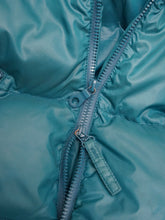 Load image into Gallery viewer, 00&#39;S &quot;DUVETICA&quot; VEGA HOODED DOWN JACKET FADED TURQUOISE
