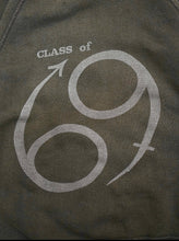 画像をギャラリービューアに読み込む, 60&#39;S〜70&#39;S CLASS OF 69 RAGLAN S/S SWEATSHIRT
