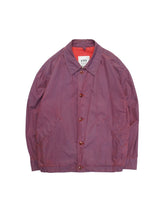 画像をギャラリービューアに読み込む, 80'S "HENRY COTTON'S" RASO GOMMATO FABRIC BUTTON FRONT JACKET
