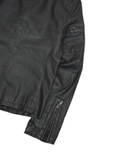 Load image into Gallery viewer, &quot;ARMANI EXCHANGE&quot; COATED COTTON DOUBLE RIDERS JACKET
