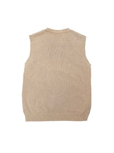 画像をギャラリービューアに読み込む, 90&#39;S &quot;MONCLER&quot; SUEDE SWITCHING KNIT VEST
