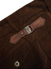 画像をギャラリービューアに読み込む, 90'S "SALVATORE FERRAGAMO" SIDE VARA TWO-TUCK CORDUROY PANTS
