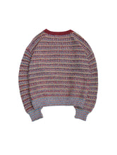 画像をギャラリービューアに読み込む, 90&#39;S &quot;FURNACE CREEK&quot; MULTI STRIPE RIB KNIT SWEATER
