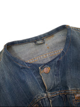 画像をギャラリービューアに読み込む, 60&#39;S &quot;SEARS ROEBUCKS&quot; COLLARLESS MODIFIED DENIM JACKET
