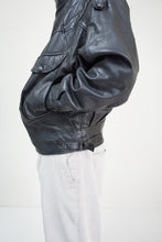 Load image into Gallery viewer, 70&#39;S &quot;FRED CUIR&quot; LAMB LEATHER MOTORCYCLE JACKET
