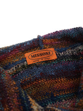 画像をギャラリービューアに読み込む, 80〜90&#39;S &quot;MISSONI&quot; MULTI STRIPE KNIT HOODIE
