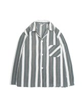 画像をギャラリービューアに読み込む, 60&#39;S &quot;DREIKLANG&quot; EURO STRIPE PAJAMA SHIRT
