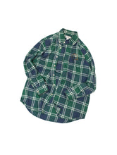 Load image into Gallery viewer, 90&#39;S &quot;J.CREW&quot; CHECK PATTERN B/D SHIRT
