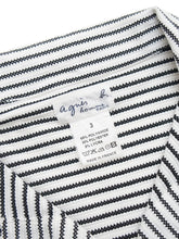 Load image into Gallery viewer, 90&#39;S &quot;AGNES.B&quot; SKIPPER BORDER KNIT POLO SHIRT
