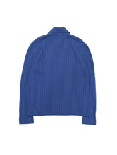 画像をギャラリービューアに読み込む, 80〜90'S "HERMES" CASHMERE COLLARED KNIT SWEATER
