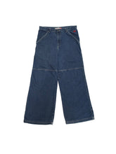 Load image into Gallery viewer, 90〜00&#39;S &quot;R2 HARDCORE&quot; WIDE BAGGY RAVE DENIM PANTS
