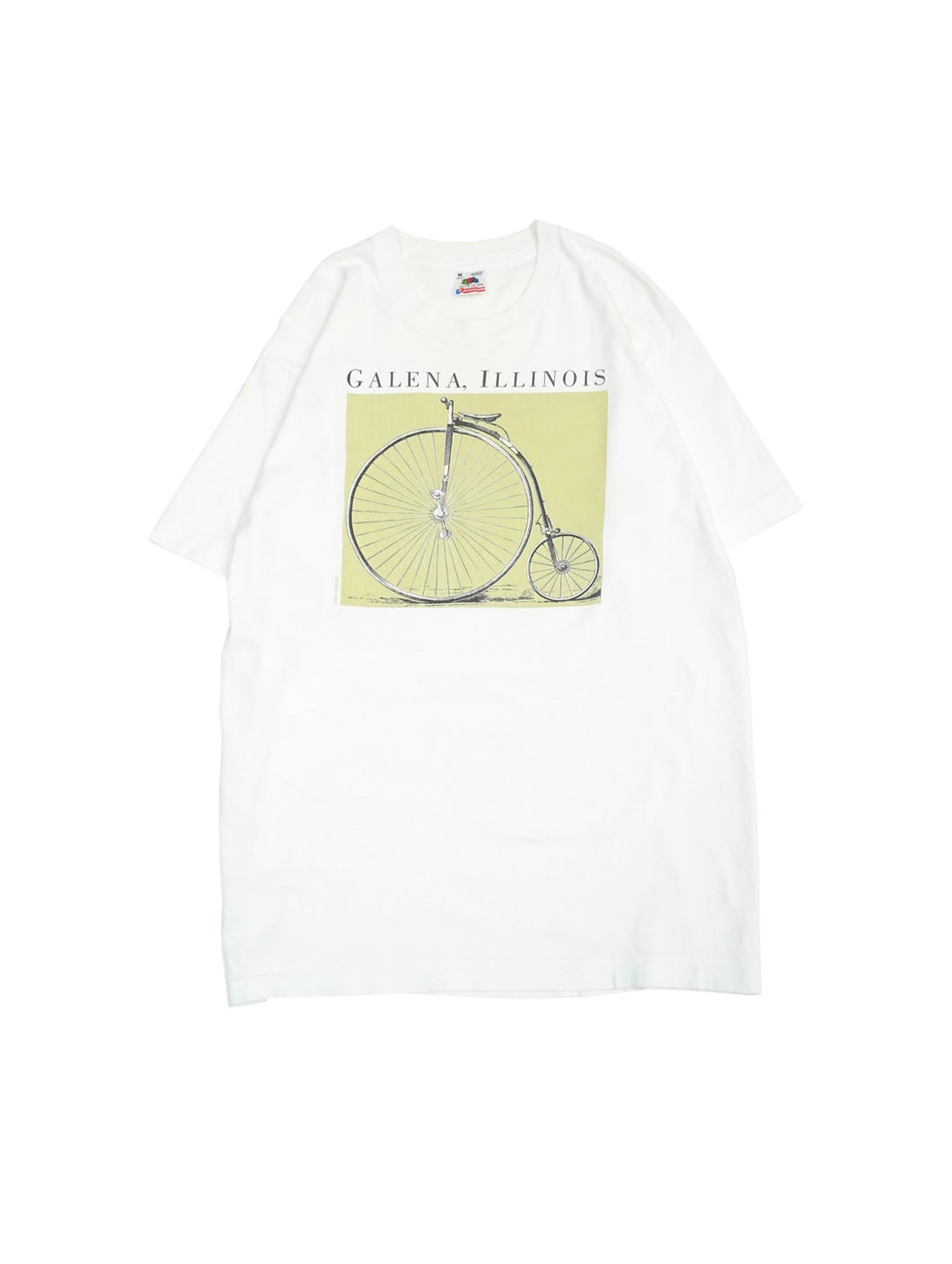 90'S GALENA,ILLINOIS BICYCLE PRINT S/S TEE