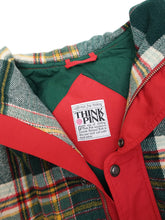 Load image into Gallery viewer, 80&#39;S &quot;THINK PINK&quot; FABRIC SWITCHING QUILTING  HOODED JACKET
