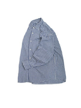 Load image into Gallery viewer, 90&#39;S &quot;WUILMART&quot; GINGHAM SEERSUCKER COTTON SHIRT MADE IN FRANCE
