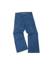 Load image into Gallery viewer, 60&#39;S UNKNOWN ORANGE STITCH DENIM PANTS
