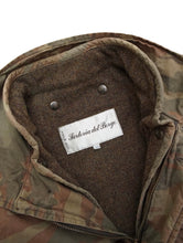 画像をギャラリービューアに読み込む, 90&#39;S &quot;SALTORIA DEL BORGO&quot; WOOL LINING CAMOUFLAGE FIELD COAT
