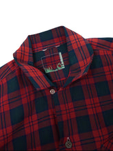 Load image into Gallery viewer, 50&#39;S UNKNOWN OPEN COLLAR CHECK SHIRT
