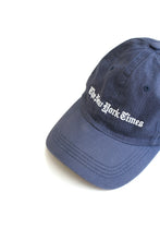 Load image into Gallery viewer, THE NEW YORK TIMES EMBROIDERED 6 PANEL CAP
