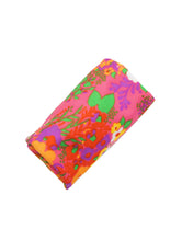 画像をギャラリービューアに読み込む, 70&#39;S UNKNOWN ALL-OVER FLOWER PRINT HAND BAG
