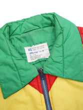 Load image into Gallery viewer, 80&#39;S &quot;J.C.PENNEY&quot; MULTI COLOR PUFFER VEST
