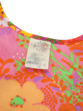 画像をギャラリービューアに読み込む, 70&#39;S UNKNOWN ALL-OVER FLOWER PRINT HAND BAG
