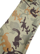 Load image into Gallery viewer, 00&#39;S &quot;55DSL&quot; MULTI ANIMAL CAMO SIDE POCKET FLARE PANTS
