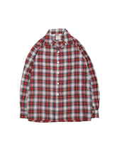 画像をギャラリービューアに読み込む, 50&#39;S &quot;McGREGOR&quot; OPEN COLLAR CHECK PATTERN SHIRT DRESS STEWART
