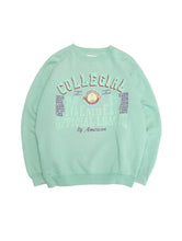 画像をギャラリービューアに読み込む, 80&#39;S &quot;BY AMERICAN&quot; COLLEGIAL SWEATSHIRT

