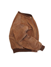 画像をギャラリービューアに読み込む, 80~90&#39;S &quot;ERIKSON&#39;S&quot; SUEDE BOMBER JACKET MADE IN FRANCE
