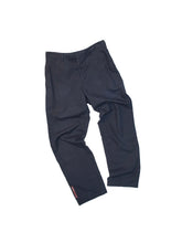 画像をギャラリービューアに読み込む, 00'S "PRADA SPORT" COTTON TECHNICAL NARROW SLACKS OVER-DYED
