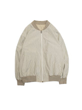 Load image into Gallery viewer, 80-90'S "DUNHILL" REVERSIBLE ZIP UP BOMBER JACKET
