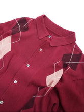 Load image into Gallery viewer, 80&#39;S UNKNOWN ARGYLE KNIT SHIRT
