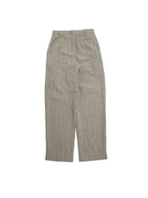 Load image into Gallery viewer, 90&#39;S &quot;ISTANTE&quot; CHALK STRIPE WOOL SLACKS
