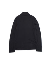 画像をギャラリービューアに読み込む, 90-00'S "CHANEL" STAFF ZIP UP HIGH NECK KNIT

