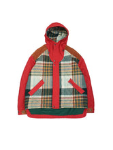 Load image into Gallery viewer, 80&#39;S &quot;THINK PINK&quot; FABRIC SWITCHING QUILTING  HOODED JACKET
