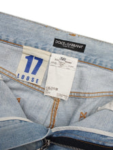 画像をギャラリービューアに読み込む, 00'S "DOLCE&amp;GABBANA" 17LOOSE CLASH DENIM
