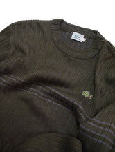 Load image into Gallery viewer, 80&#39;S BOOTLEG LACOSTE LINE DESIGN RIB KNIT
