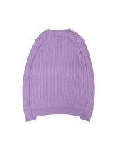 画像をギャラリービューアに読み込む, &quot;ALAN PAINE&quot; CABLE V-NECK COTTON CASHMERE KNIT SWEATER
