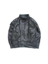 Load image into Gallery viewer, 70&#39;S &quot;FRED CUIR&quot; LAMB LEATHER MOTORCYCLE JACKET
