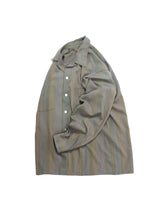 Load image into Gallery viewer, 60&#39;S &quot;MANHATTAN&quot; SHADOW STRIPE RAYON SHIRT
