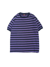 Load image into Gallery viewer, 90&#39;S &quot;MERVYN&#39;S&quot; STRIPE TRIM TEE
