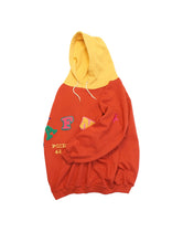画像をギャラリービューアに読み込む, 80&#39;s &quot;NAF NAF&quot; PATCH LOGO HOODIE
