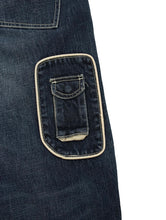 Load image into Gallery viewer, 00&#39;S &quot;ARMANI JEANS&quot; DIRTY TIGERS PARACHUTE DENIM PANTS
