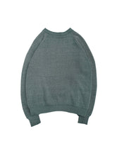 画像をギャラリービューアに読み込む, 70&#39;S UNKNOWN HEATHER GREEN RAGLAN SWEATSHIRT
