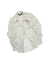 Load image into Gallery viewer, 90'S "MAX MARA WEEKEND LINE" PASTEL PLAID RAYON SHIRT
