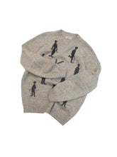 画像をギャラリービューアに読み込む, 90'S KRIZIAUOMO" MAN SILHOUETTE KNIT SWEATER BY MISS DEANNA
