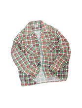 Load image into Gallery viewer, 40&#39;S &quot;TOWN TOPIC&quot; OPEN COLLAR PRINT FLANNEL SHIRT
