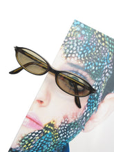 Load image into Gallery viewer, "GUCCI" SLIM OVAL SUNGLASSES
